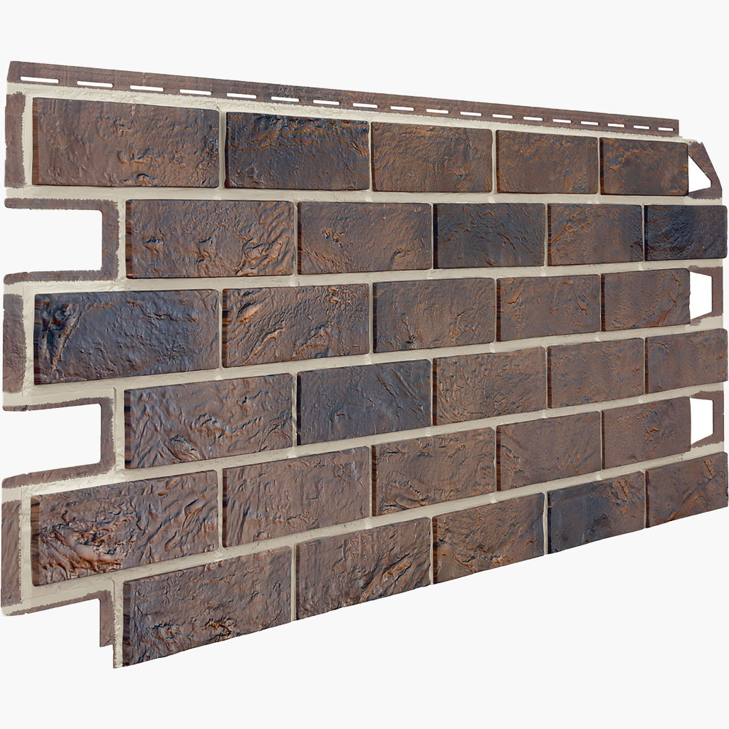 Revestimiento para fachadas PVC ladrillo Solid Brick york