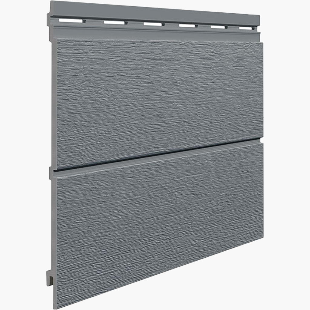 Panel kerrafront fachadas lama doble modelo modern wood color gris cuarzo