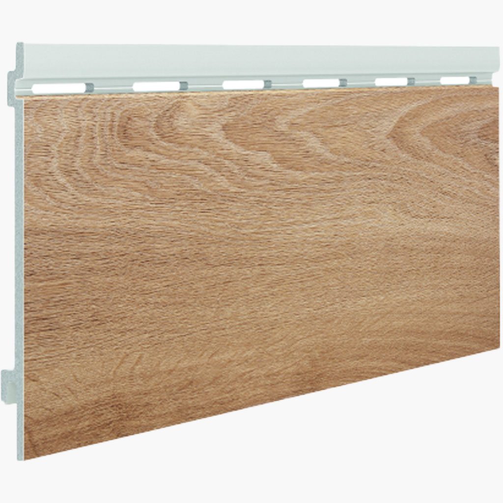 Panel kerrafront fachadas lama simple modelo wood effect color roble malt