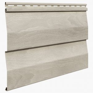 Panel para fachadas modelo nature biselado color roble gris
