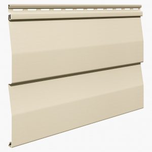 Panel para fachadas modelo unicolor biselado color beige