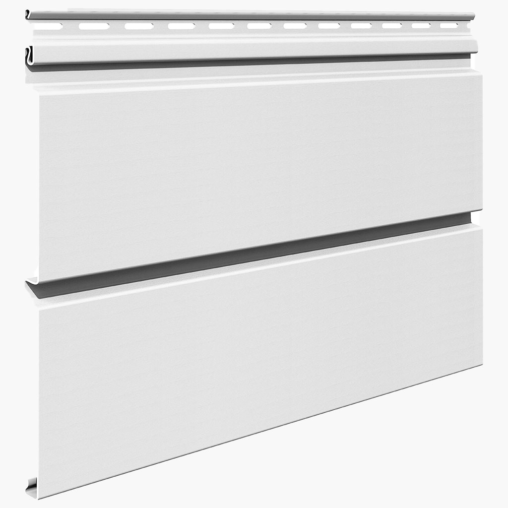 Panel para fachadas modelo unicolor lama lisa color blanco